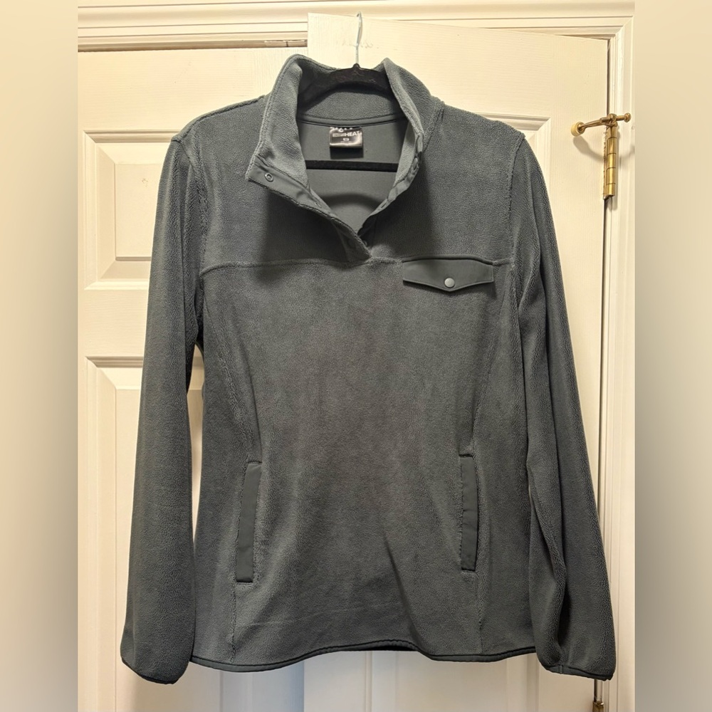 32 Degrees Green Fleece Pullover